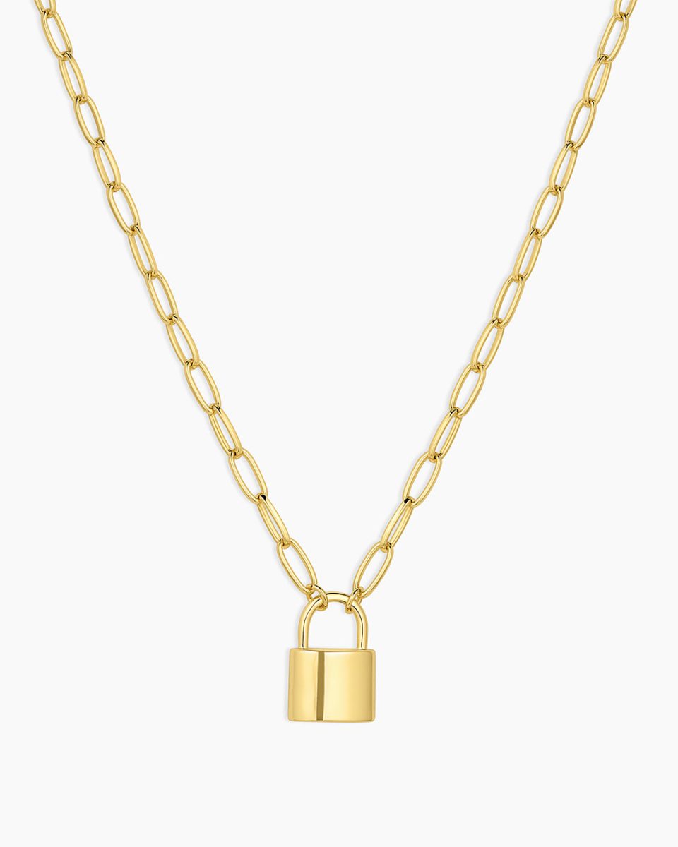 Kara Padlock Necklace