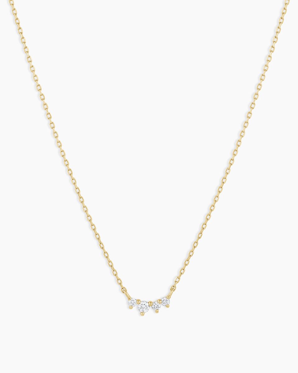 Diamond Cluster Necklace