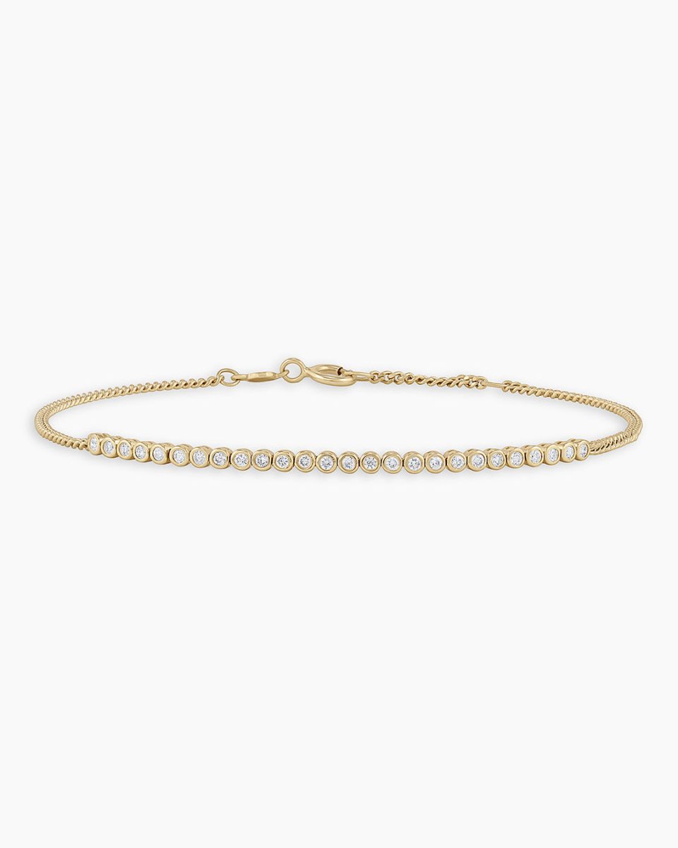 Classic Diamond Row Bracelet