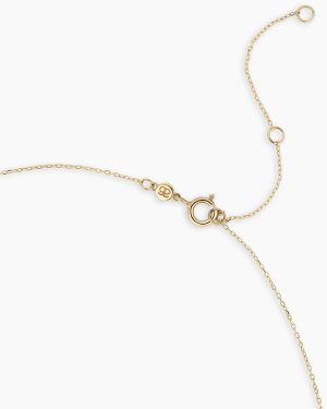 Diamond Zodiac Coin Charm Necklace