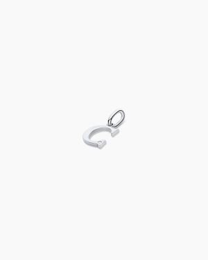 Diamond Vintage Alphabet Charm