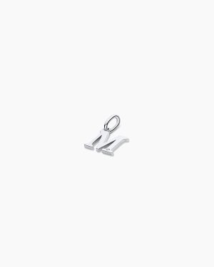 Diamond Vintage Alphabet Charm