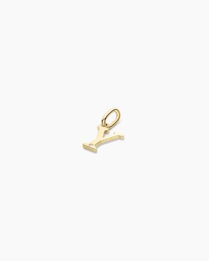 Diamond Vintage Alphabet Charm