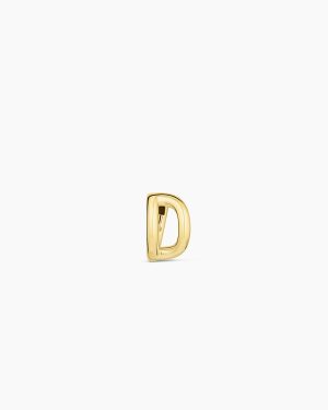 Alphabet Single Huggie
