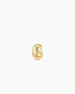 Alphabet Single Huggie