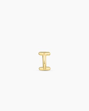 Alphabet Single Huggie