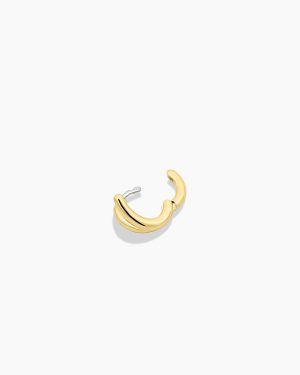 Alphabet Single Huggie