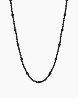 Power Gemstone Long Beaded Necklace