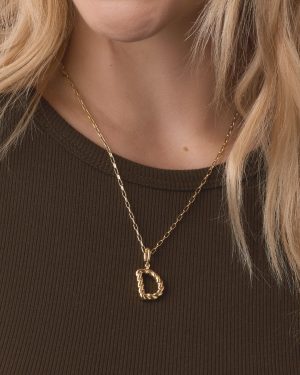 Crew Alphabet Statement Charm