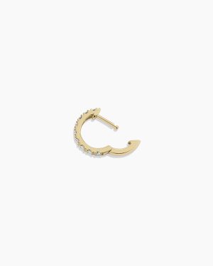 Lab Grown Diamond Eternity Single Huggie