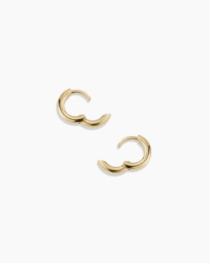 14k Gold Everyday Huggies
