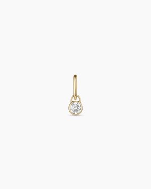 Lab Grown Diamond Halo Charm