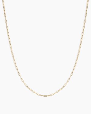14k Gold Parker Delicate Link Necklace