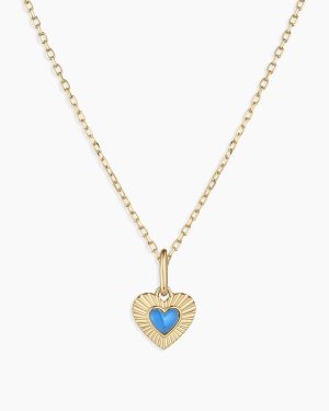 14k Gold It’s a Boy Charm Necklace