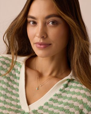 14k Gold It’s a Boy Charm Necklace