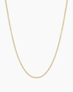 14k Gold Delicate Link Chain