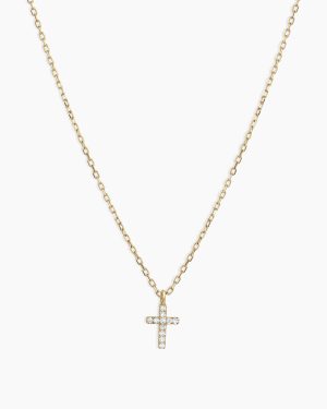 Diamond Cross Necklace